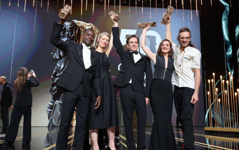 Our stars at the Cesar ceremony